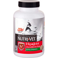 Nutri-Vet® Hip & Joint Plus Level 2 Liver Chewables for Dogs, 75 Count