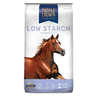 Triple Crown® Low Starch Pelleted Horse Feed, 50 lbs.