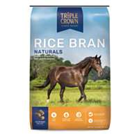 Triple Crown® Natural Rice Bran, 40lbs. Bag