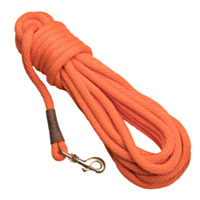 Mendota Pet - Pro-Trainer 30 Check Cord - 1/2" X 30', Orange