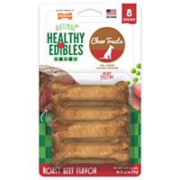 Nylabone® Healthy Edibles® Chew Treats - Roast Beef, XS/Petite, 8 Count