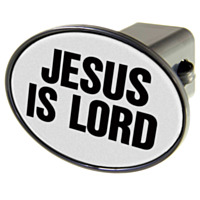 WinCraft® Hitch Cover, "Jesus is Lord"