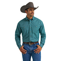 Wrangler® George Strait Collection Two Pocket Long Sleeve Shirt