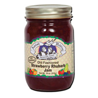 Amish Wedding Strawberry Rhubarb Jam, 18 oz.