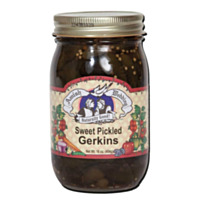 Amish Wedding Sweet Gherkin Pickles, 16 oz.