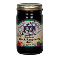 Amish Wedding Black Raspberry Jam, 9 oz.