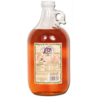Amish Wedding Peach Cider, 1/2 gal.