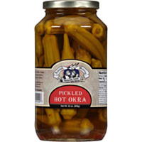 Okra Hot Pickled Quarts, 32 oz.