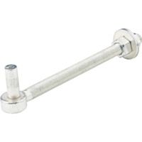 National Hardware 3/4 In. x 10 In. Zinc Bolt Hook