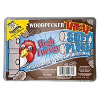C&S Woodpecker Treat Suet Plug, 11 oz.
