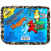 C&S Songbird Snak with Peanut Suet Nuggets, 2 lbs.