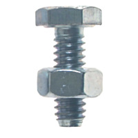 Deka® Nut & Bolt, 1/4"-20 x 3/4" (2 Pack)