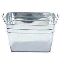 Little Giant Galvanized Square Tub, 16 gal.