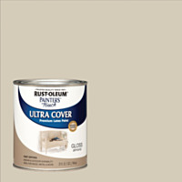 Rust-Oleum Painter's Touch 2X Ultra Cover Premium Latex Paint, Gloss Almond, 1 Qt.
