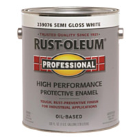 Rust-Oleum® Professional High Performance Protective Enamel - Semi-Gloss White, 1 gal.