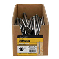 The Hillman™ Group Bright Common Spikes, 10", sold separately