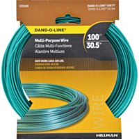 Hillman Dand-O-Line 100 Ft. Fiber Core Green Multi-Purpose Wire