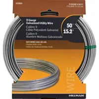 The Hillman™ Group Solid Wire Galvanized, #9 x 50' 50lb
