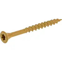 DECK plus Tan Deck Screws, #8 x 2"
