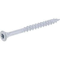 DECK plus White Deck Screws, #10 x 2-1/2"