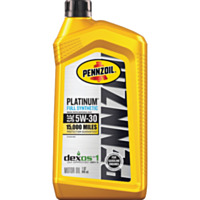 Pennzoil Platinum Full Synthetic 5W-30 Motor Oil, 1 Qt.