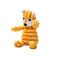 Main St. Pet™ Mini Corduroy Fox Squeaky Dog Toy