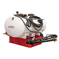 Fimco 4 Nozzle 3 Point Sprayer - 45 gal., 2.4 GPM, 12V