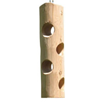 Backyard Boys Woodworking, Inc. Suet Log Feeder -Wood