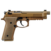 Beretta M9A4 Full Size FDE 9mm Semiautomatic Pistol, 18 Round Capacity, 5.1"