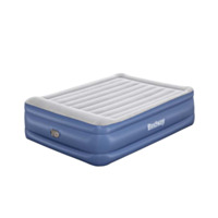 BESTWAY® Tritech Air Mattress Queen 22” with Built-in AC Pump and Antimicrobial Coating
