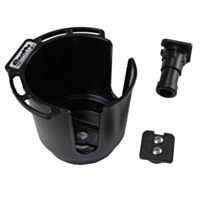 Scotty® Drink Holder with Rod Holder Post -Black