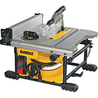 DEWALT 15-Amp 8-1/4 In. Compact Portable Jobsite Table Saw