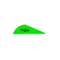 Bohning 2" Blazer Vane - Neon Green, 100 pack