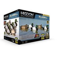 Higdon Standard Bluebill, Foam Filled - 6 Pack