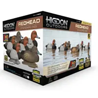 Higdon Standard Redhead, Foam Filled - 6 Pack