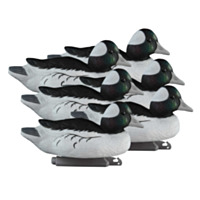 Higdon Standard Bufflehead Drakes, Foam Filled - 6 Pack