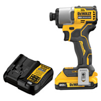 Dewalt 20V MAX* Brushless Cordless 1/4 in. Impact Driver Kit