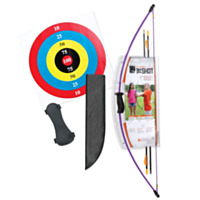 Bear Archery Brave Youth Bow Package, Purple