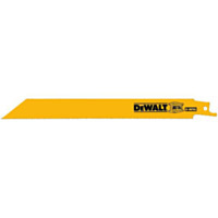 DEWALT 9 In. 14 TPI Bi-Metal Reciprocating Saw Blade (25-Pack)