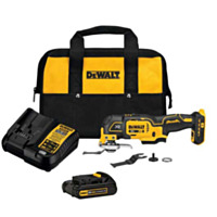DEWALT 20V MAX XR 3-Speed Cordless Oscillating Multi-Tool Kit