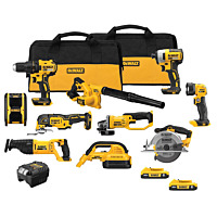 DEWALT 20V MAX 10-Tool Combo Kit