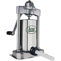 LEM MightyBite 5 Lb. Vertical Stainless Steel Stuffer