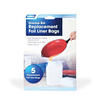 CAMCO® Grease Storage Container Replacement Bags - 5 Pack
