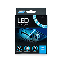 CAMCO® LED Rope Light - Blue/White, 16'
