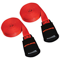 Malone® 12' Load Strap with foam buckle sleeve 2 Pack