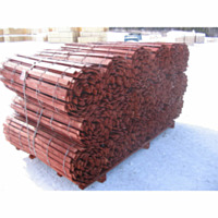 Wooden Snow Fence, 4' x 50' -Red