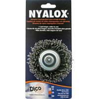 Dico Nyalox 2-1/2 In. Grey Coarse Drill-Mounted Brush
