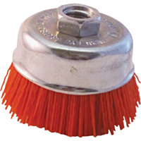 Dico Nyalox 3 In. Medium Orange Angle Grinder Cup Brush