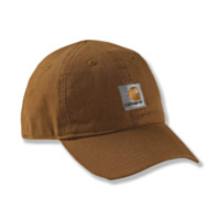 Carhartt® Signature Canvas Cap - Carhartt Brown, INFANT