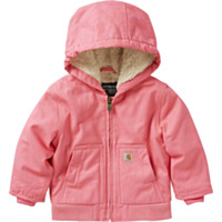Carhartt Canvas Insulated Hooded Active Jac - Toddler